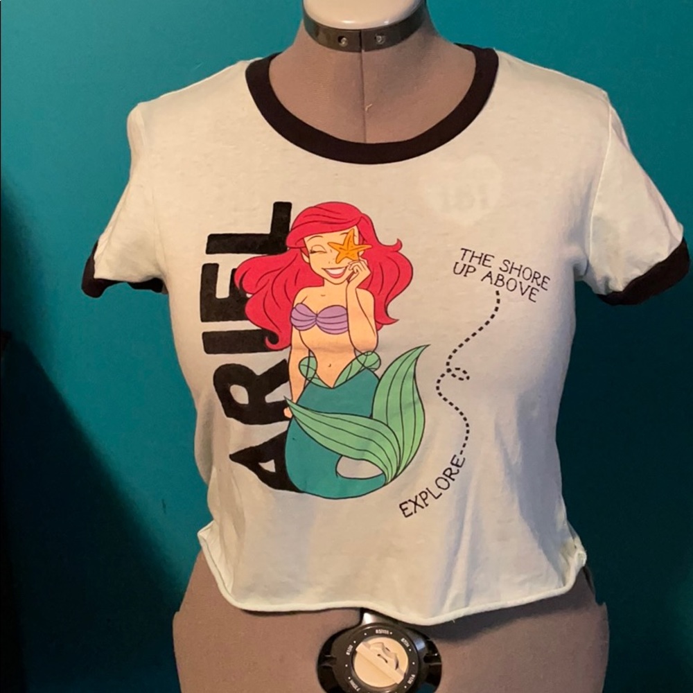 Little mermaid crop top